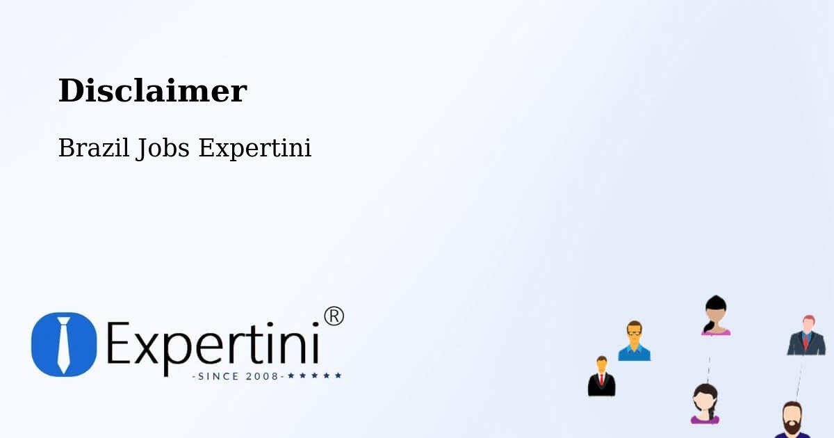 Disclaimer – Acrelândia - Brazil Jobs Expertini